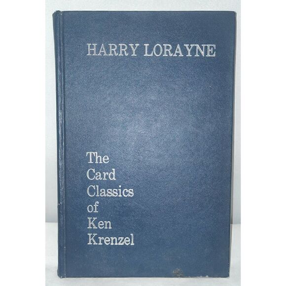 Harry Lorayne  Card Classics of Ken Krenzel First Edition 1978 close up magic bo - Picture 1 of 10